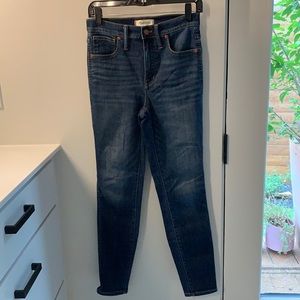 Perfect condition madewell skinny jean